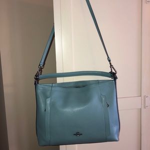 Coach Cross Body/Shoulder Leather Bag